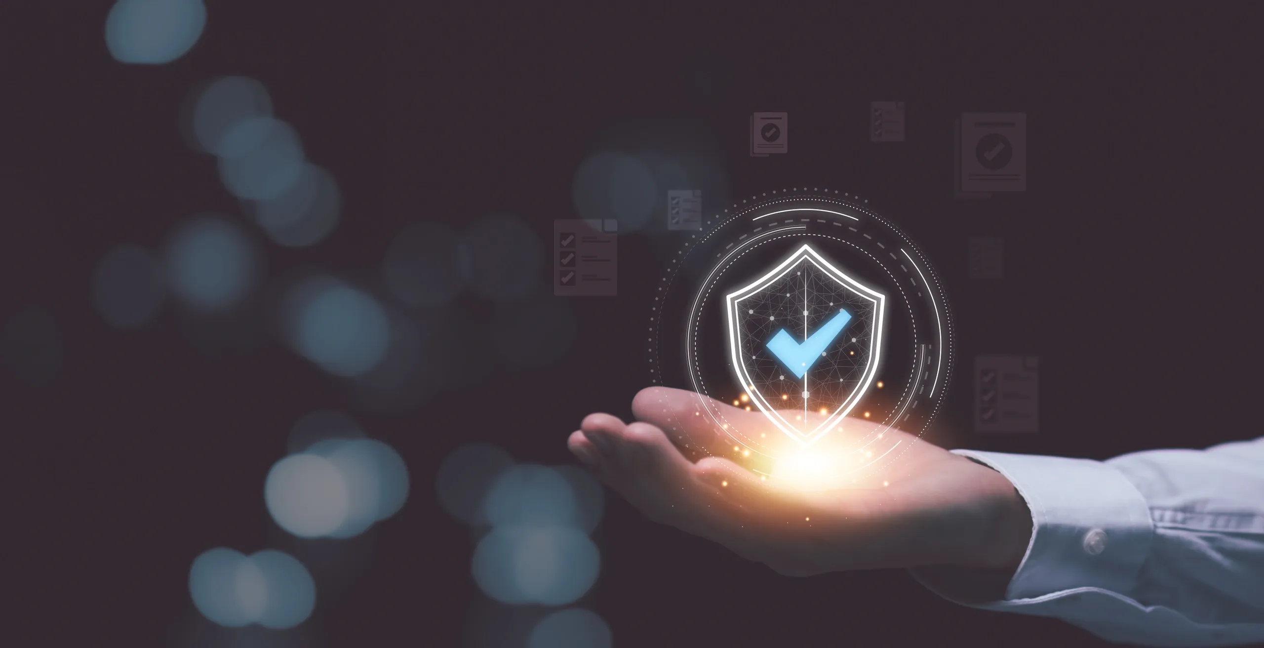 Medical care checklist illustration