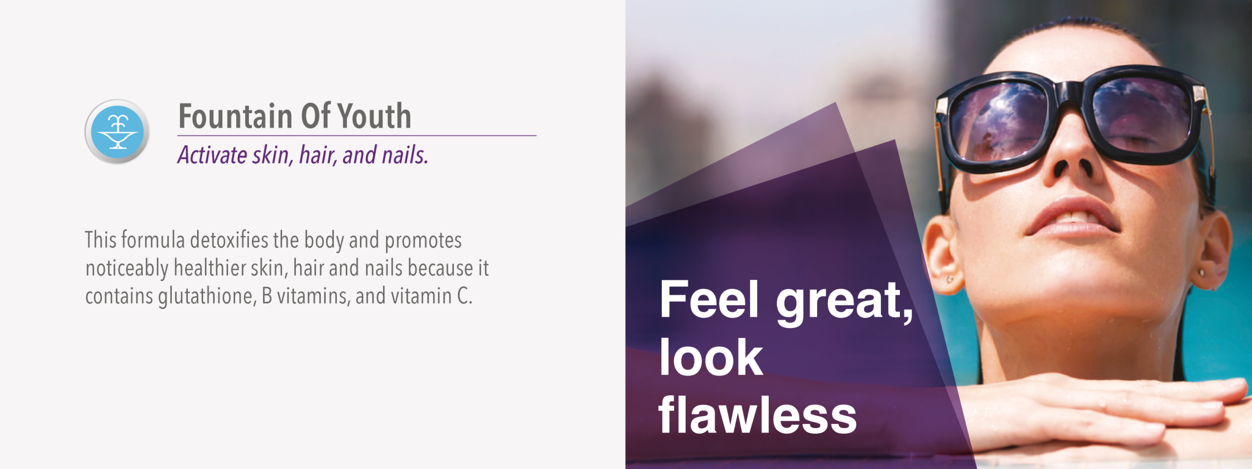 Fountain of Youth IV hydration banner